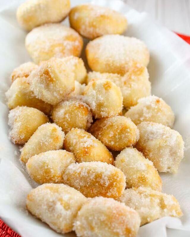 Mini Sugar Donuts
