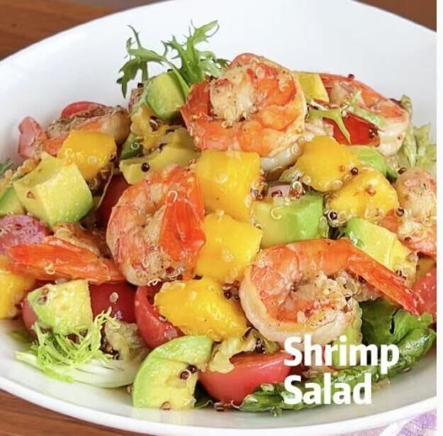 Mango Avocado Shrimp Salad