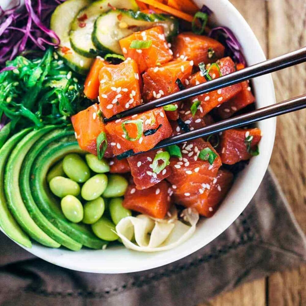 Spicy Poke Bowl