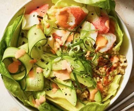 California Roll Sushi Bowl